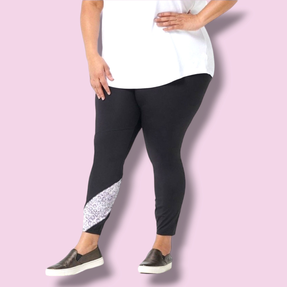 Soulgani XS Extra-Small Black Bali Beach Babe Leggings